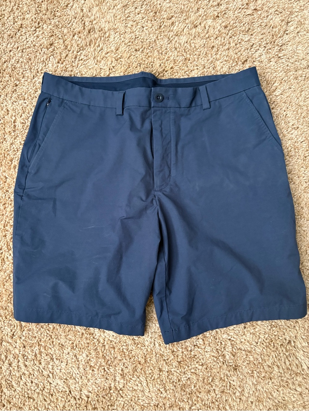 Vineyard Vines Navy Flat Front Performance Shorts